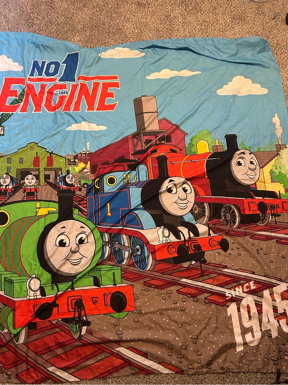 Thomas and Friends Thomas the Tank Engine Shower Curtain